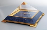 Pendulette Jaeger-LeCoultre Pyramide lapis-lazuli